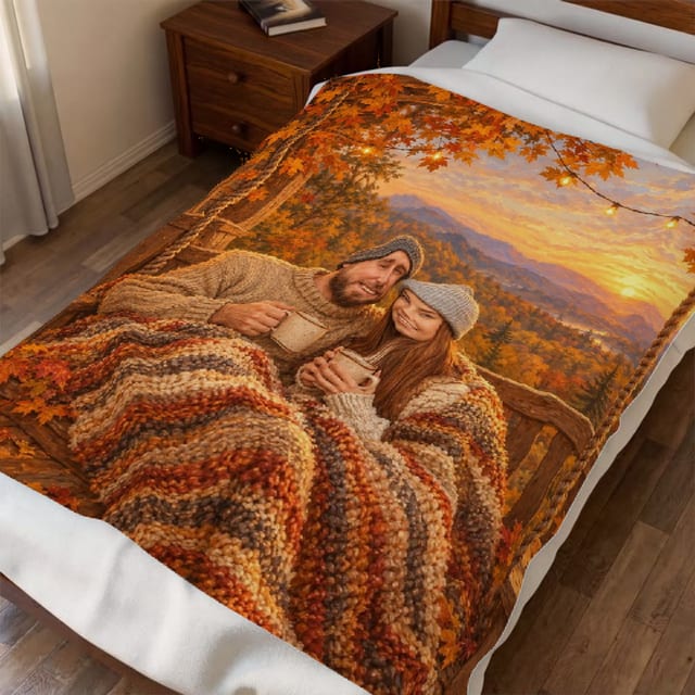 Example: a painting on the blanket