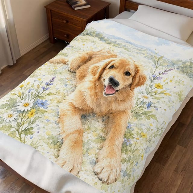 Example: a painting on the blanket