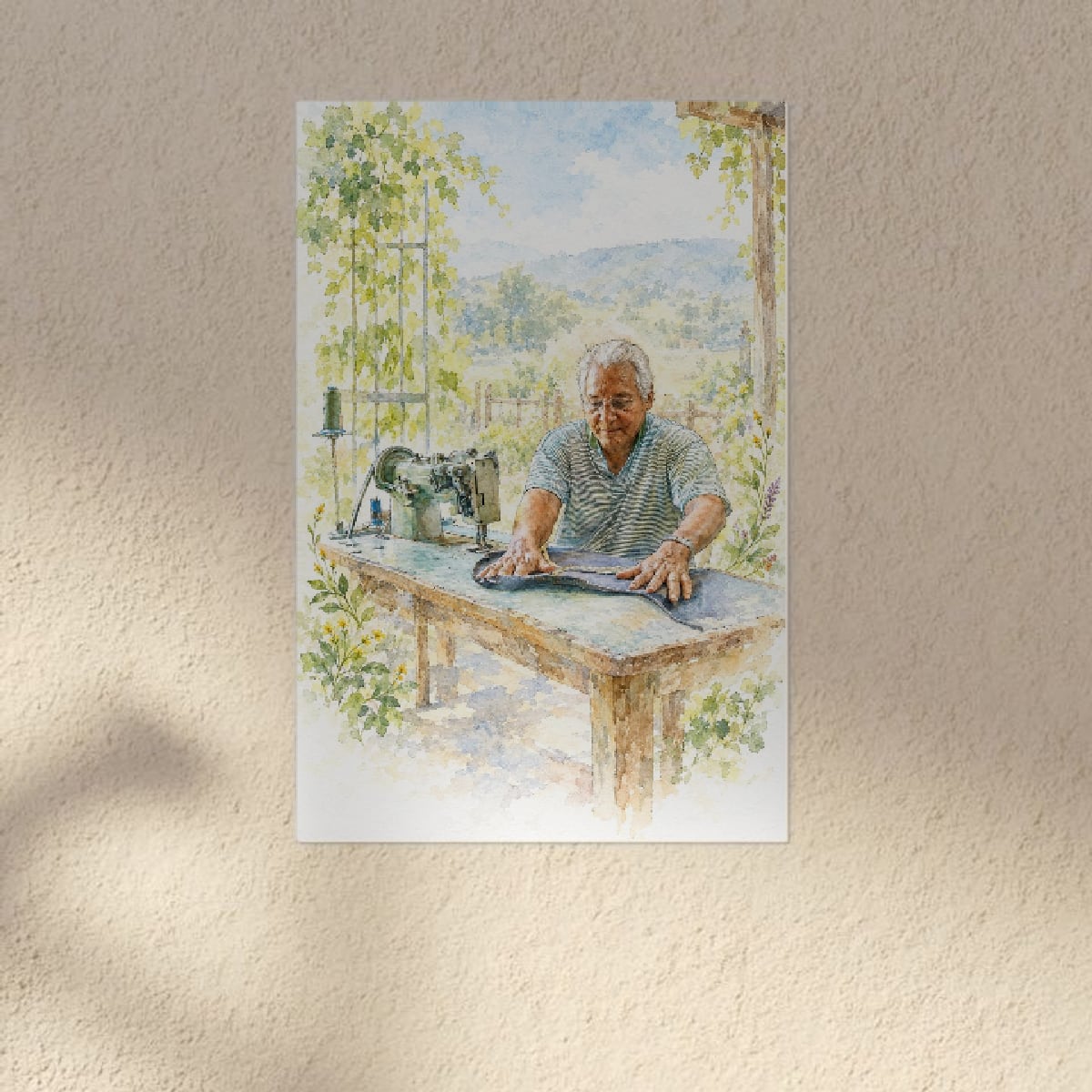 Example: a painting on the canvas