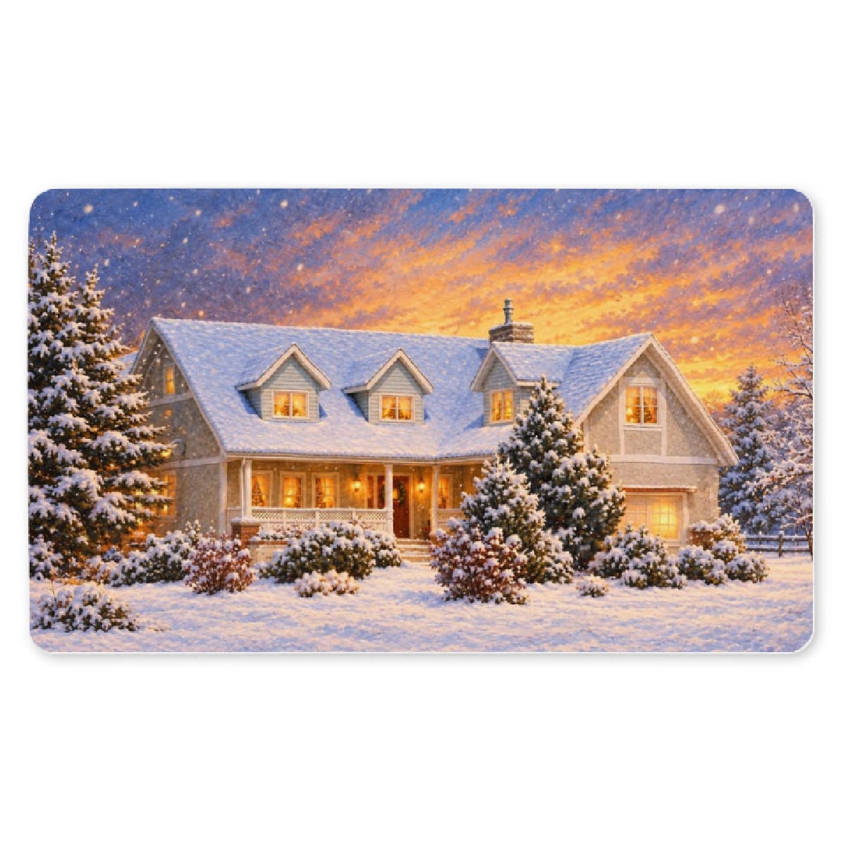 Example: a painting on the doormat