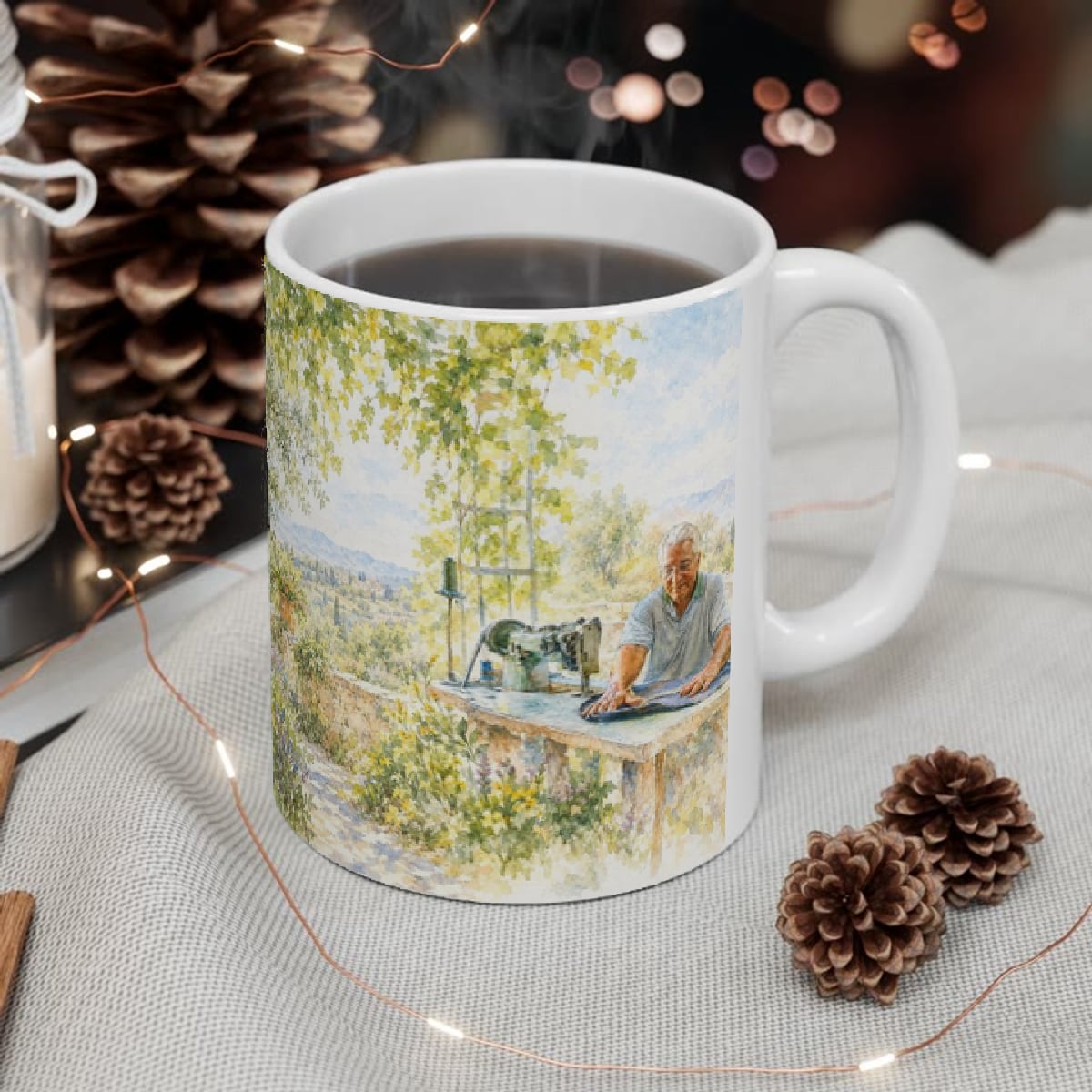 Example: a painting on the mug