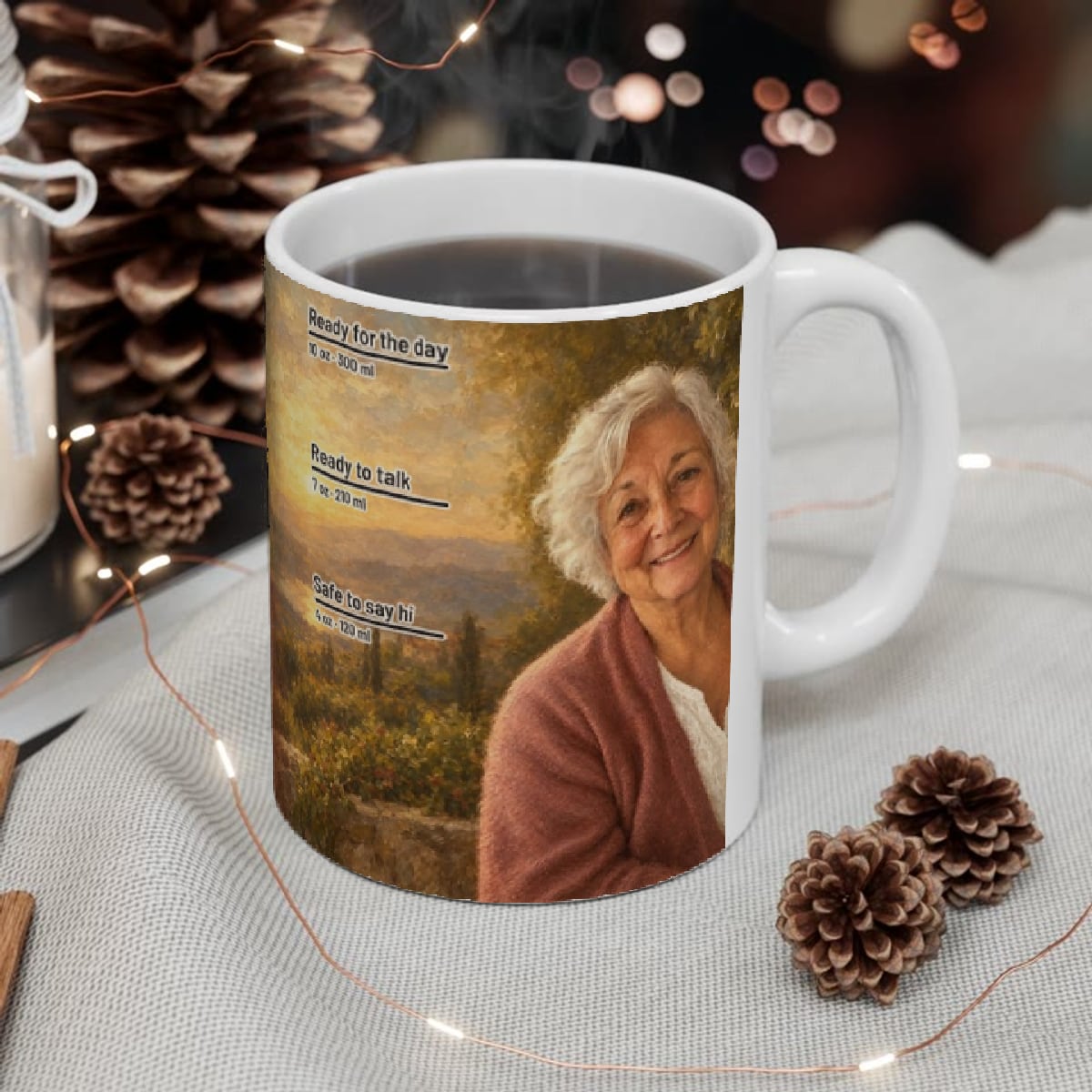 Example: a painting on the mug