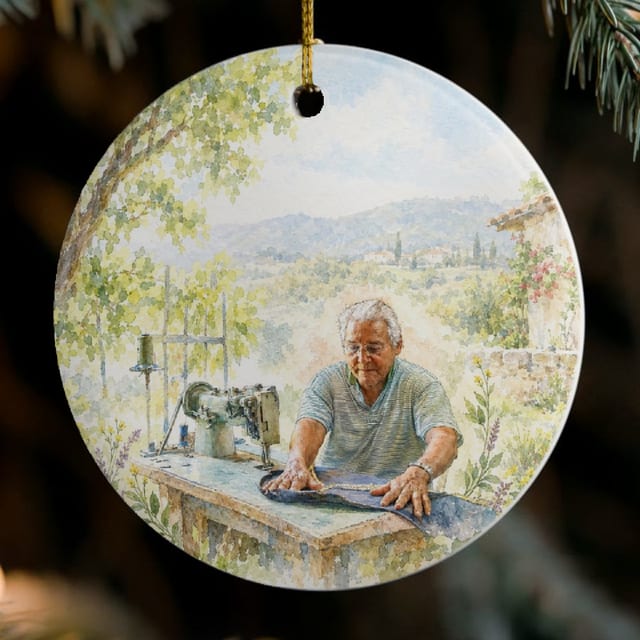Example: a painting on the ornament