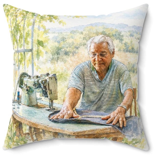 Example: a painting on the pillow