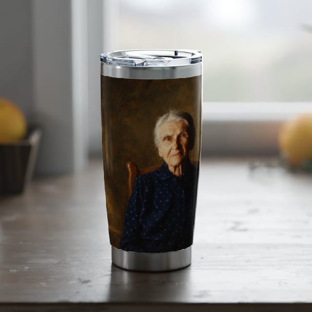 Example: a painting on the tumbler