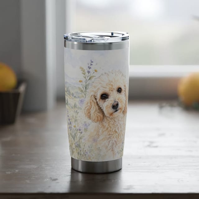 Example: a painting on the tumbler