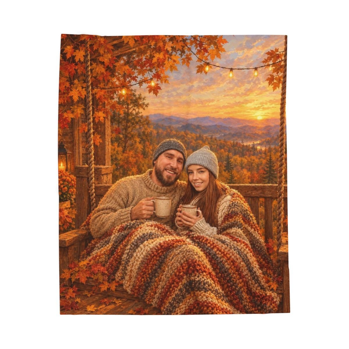Example: the whole blanket, laid flat