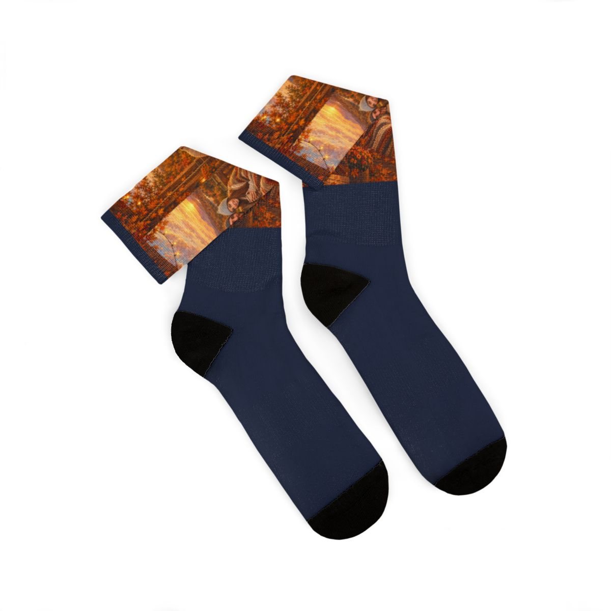 Example: the pair of socks, laid flat
