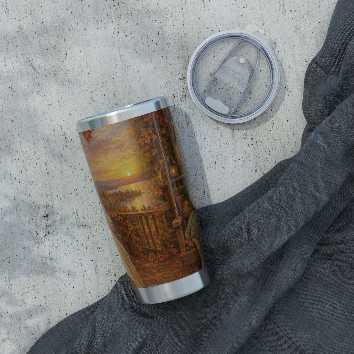 Example: the tumbler with its lid off